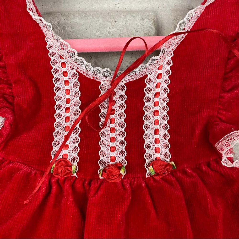 Vintage Evy Of California Baby Dress Size 12 Month - Picture 2 of 10
